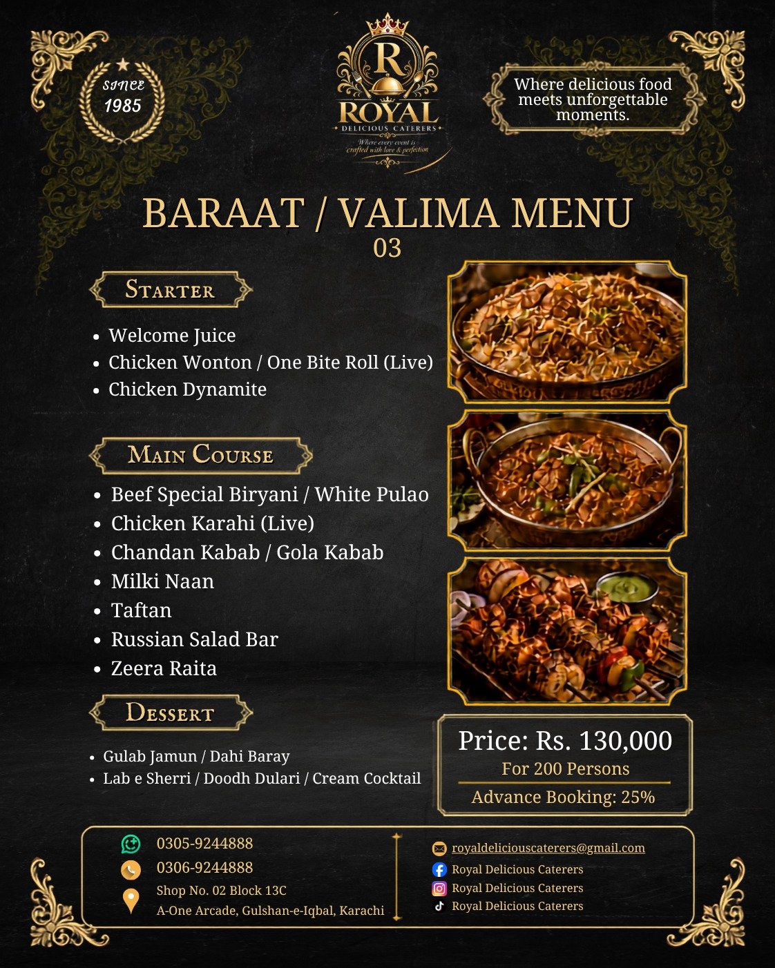 Feast Fabulous Catering Menu 4