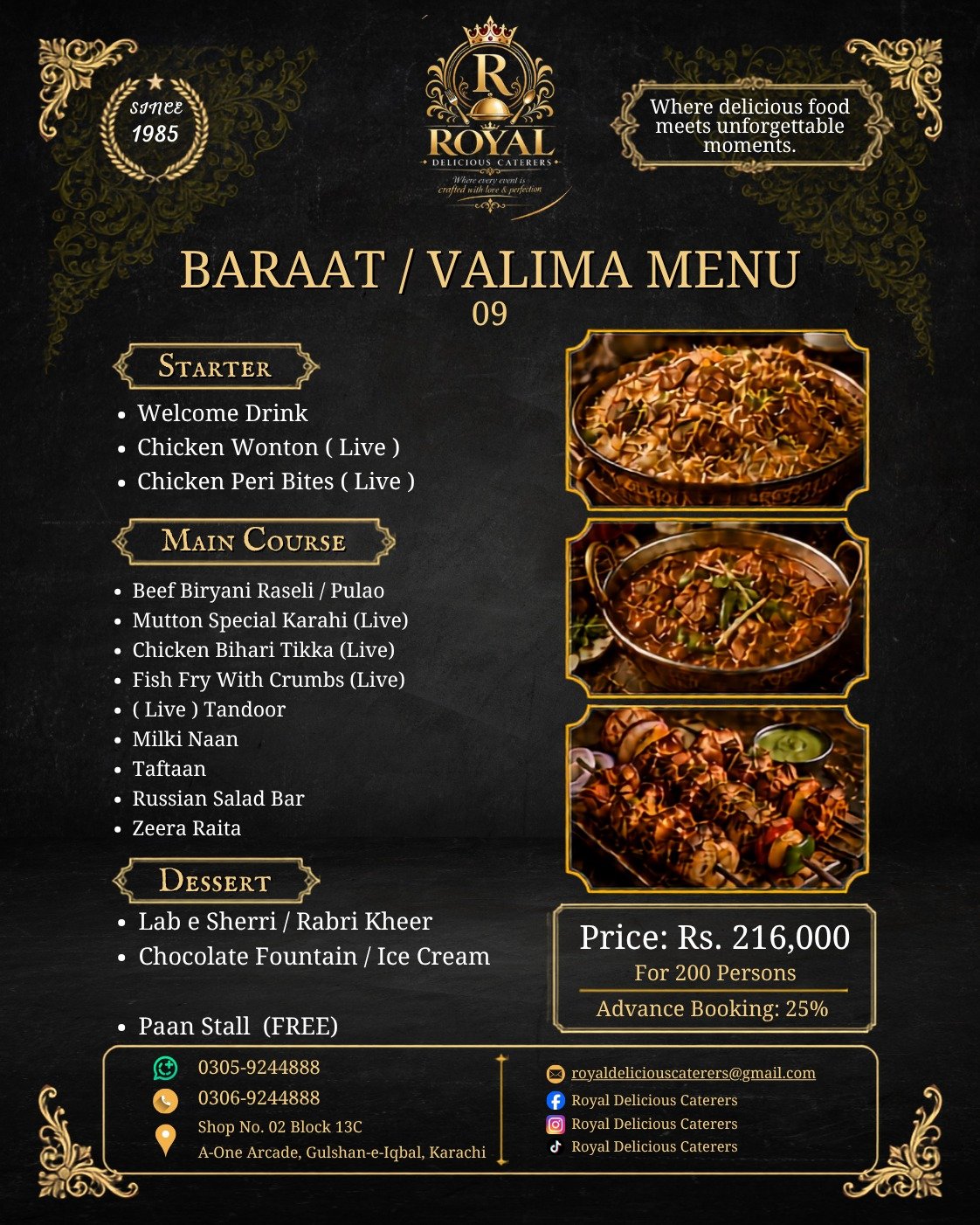 Feast Fabulous Catering Menu 10